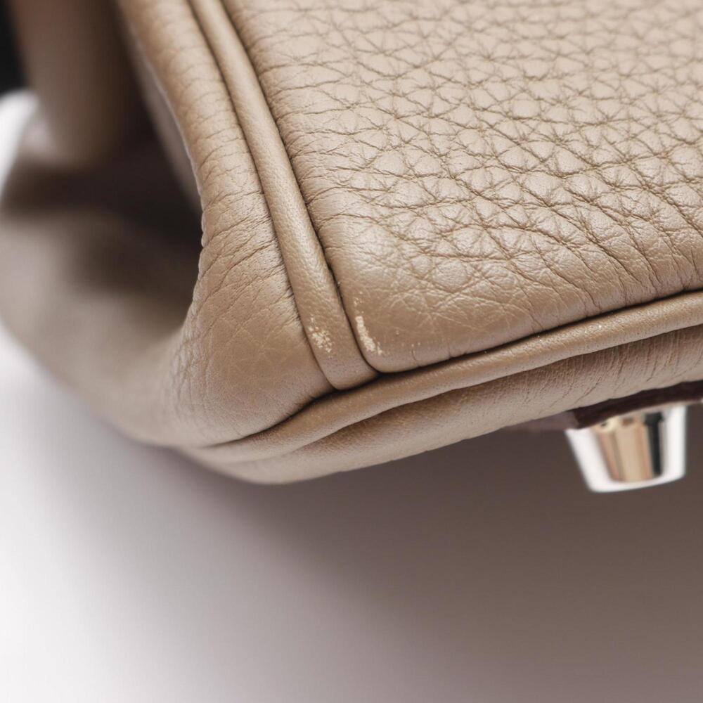 Hermes Birkin 30 Handbag, Leather Togo, Women's, Beige - Picture 9 of 10